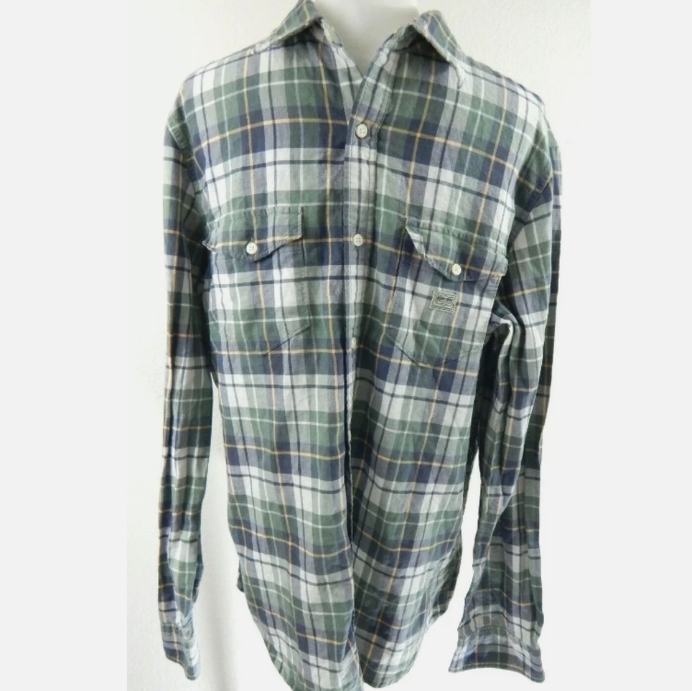 Denim & Supply Ralph Lauren Green Plaid Shirt